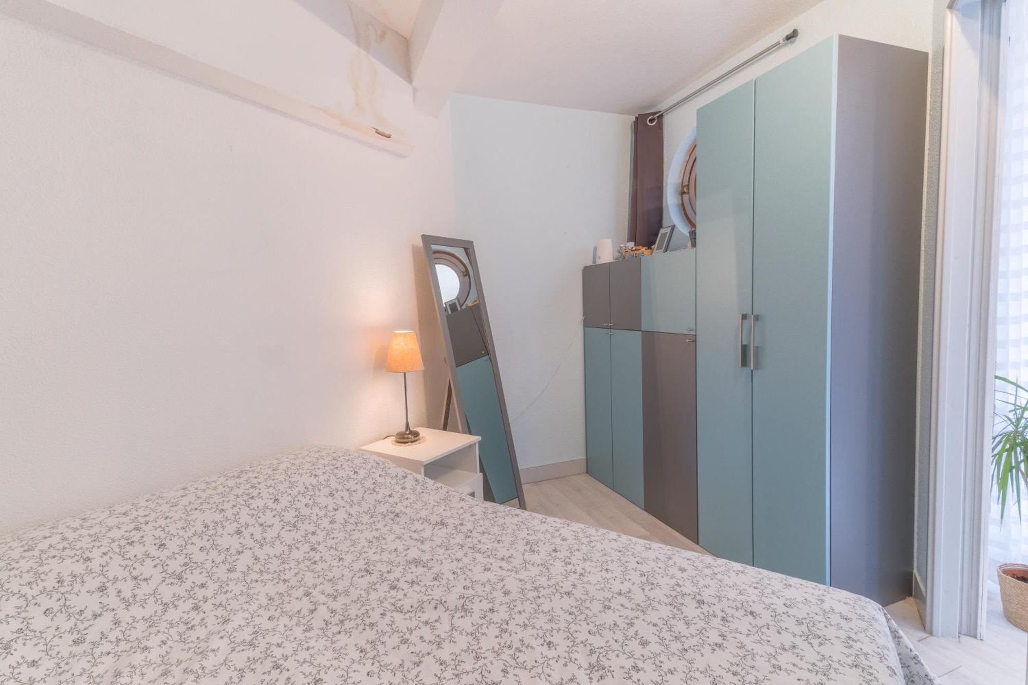 Appt T2 Cabine Clim Parking Privee Vu Mer Sète Exterior foto